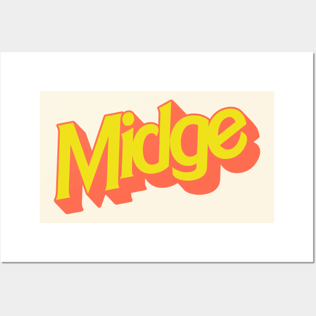 Midge Wall Art by darklordpug